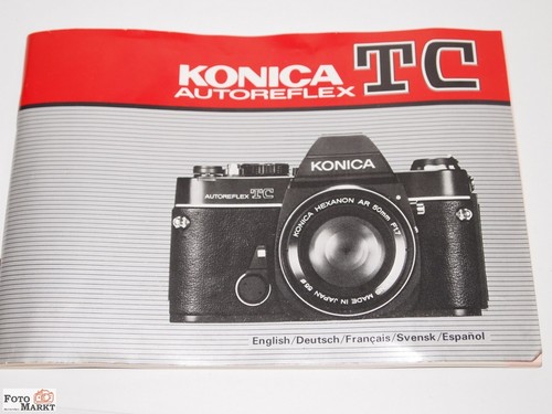 Konica autoreflex anleitung - tc,