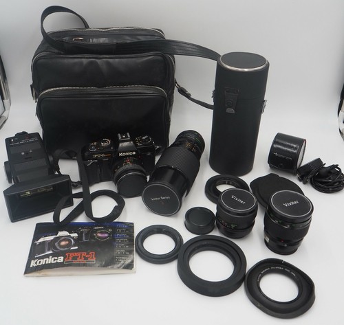 Vintage konica motor - ft-1,