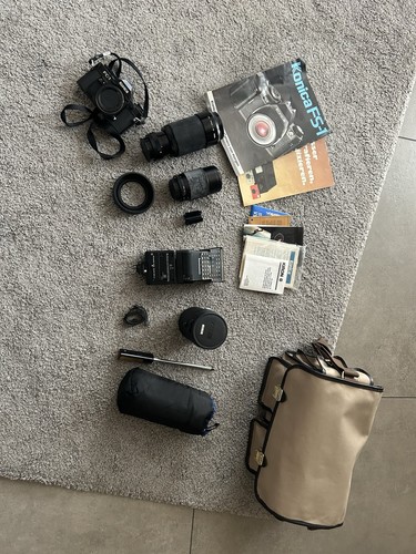 Konica gerät objektiv - konica, fc-1