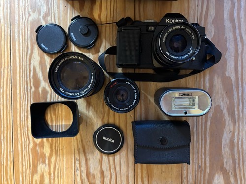 Vintage kamera konica 1 - kamera,